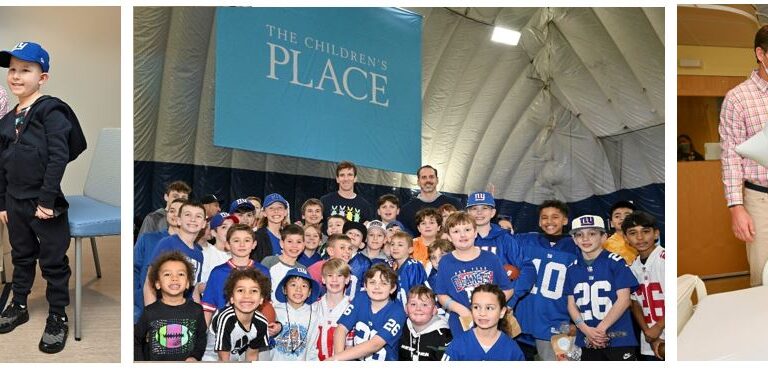 The Children’s Place and Eli Manning Team Up to Treat Hundreds of NJ Families to a Memorable Day